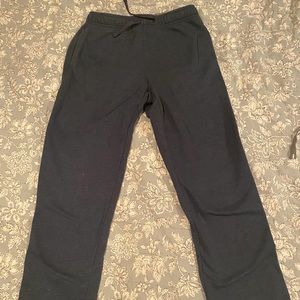 Open bottom sweatpants